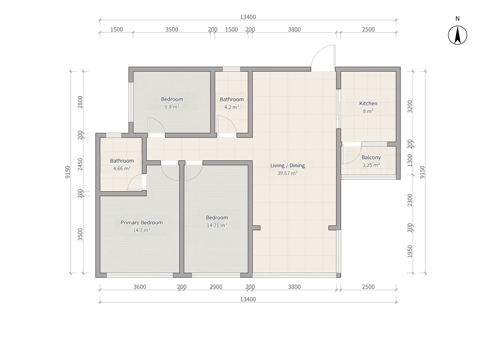 Attached floor plan