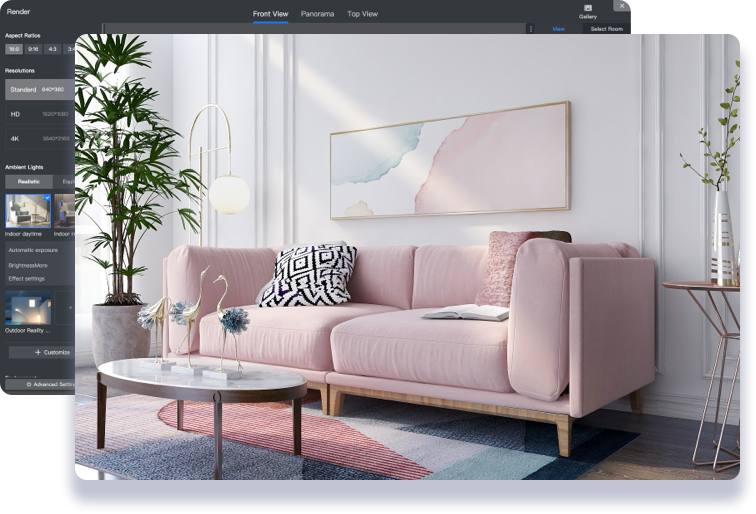 Create 3d Visualizations Render In, Living Room Furniture Design Tool